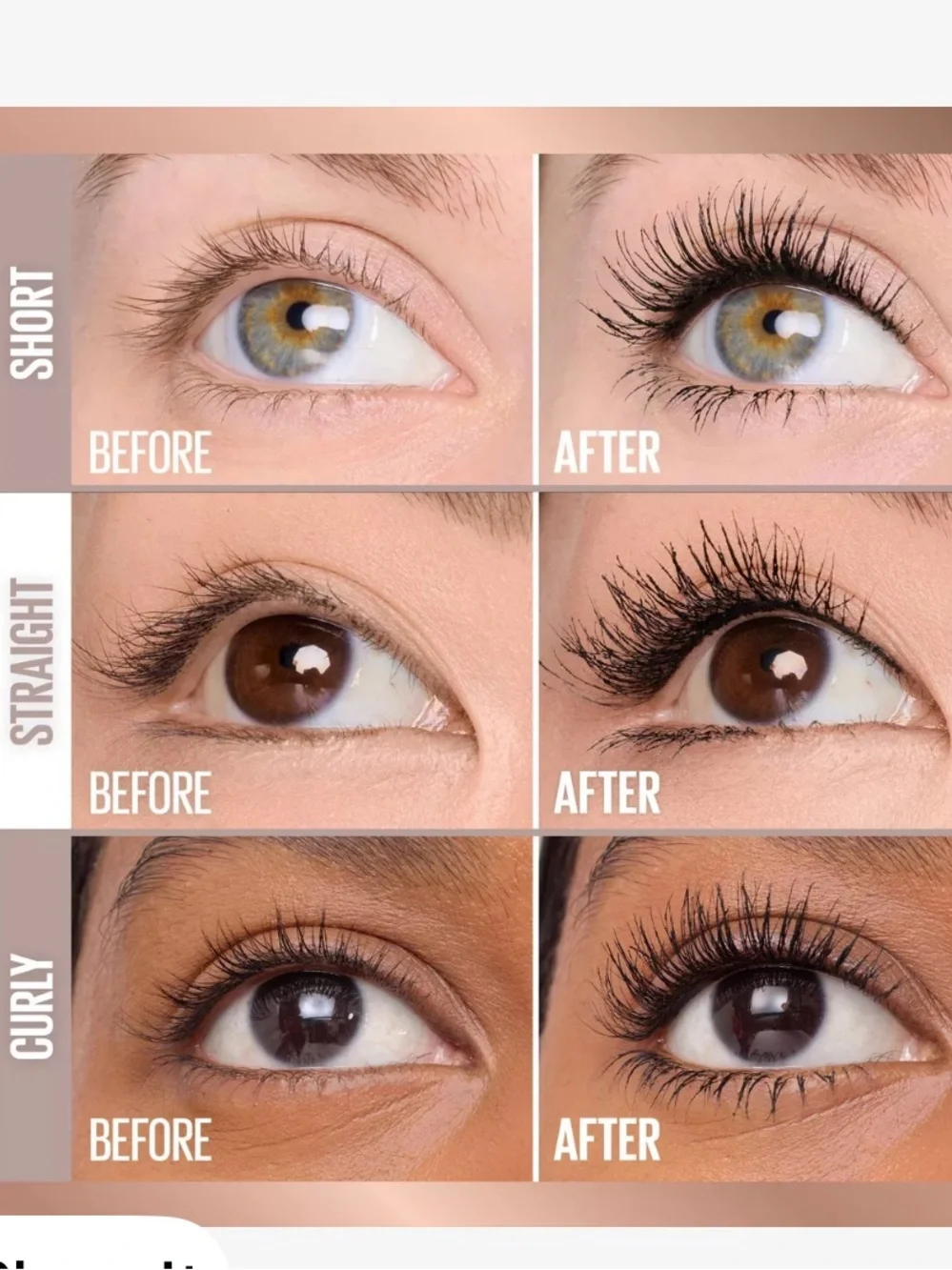 🦋 $5 Maybelline Lash Sensational Body Mascara Very Black New FullSz